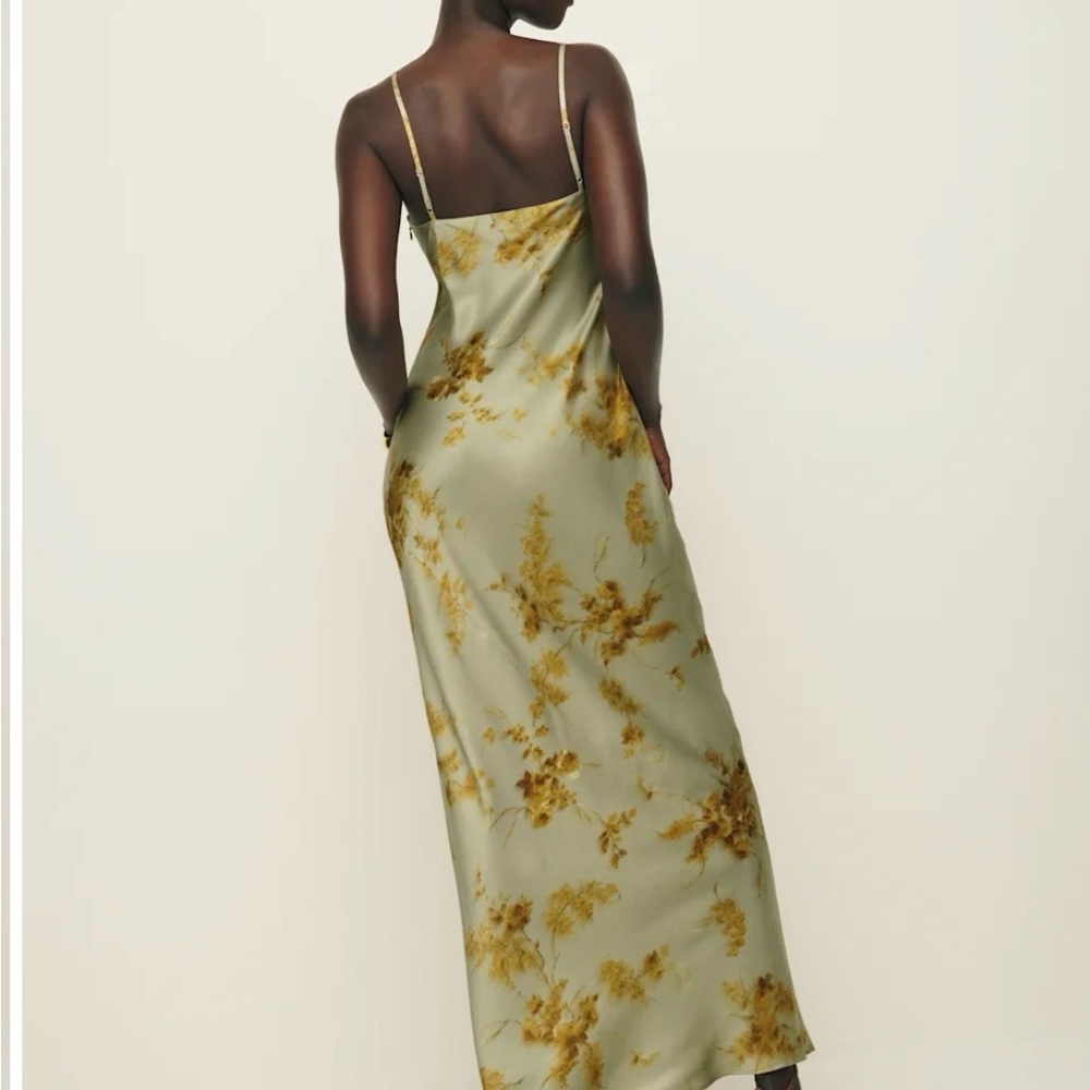 Reformation Brie Silk Dress - Picture 5 of 5